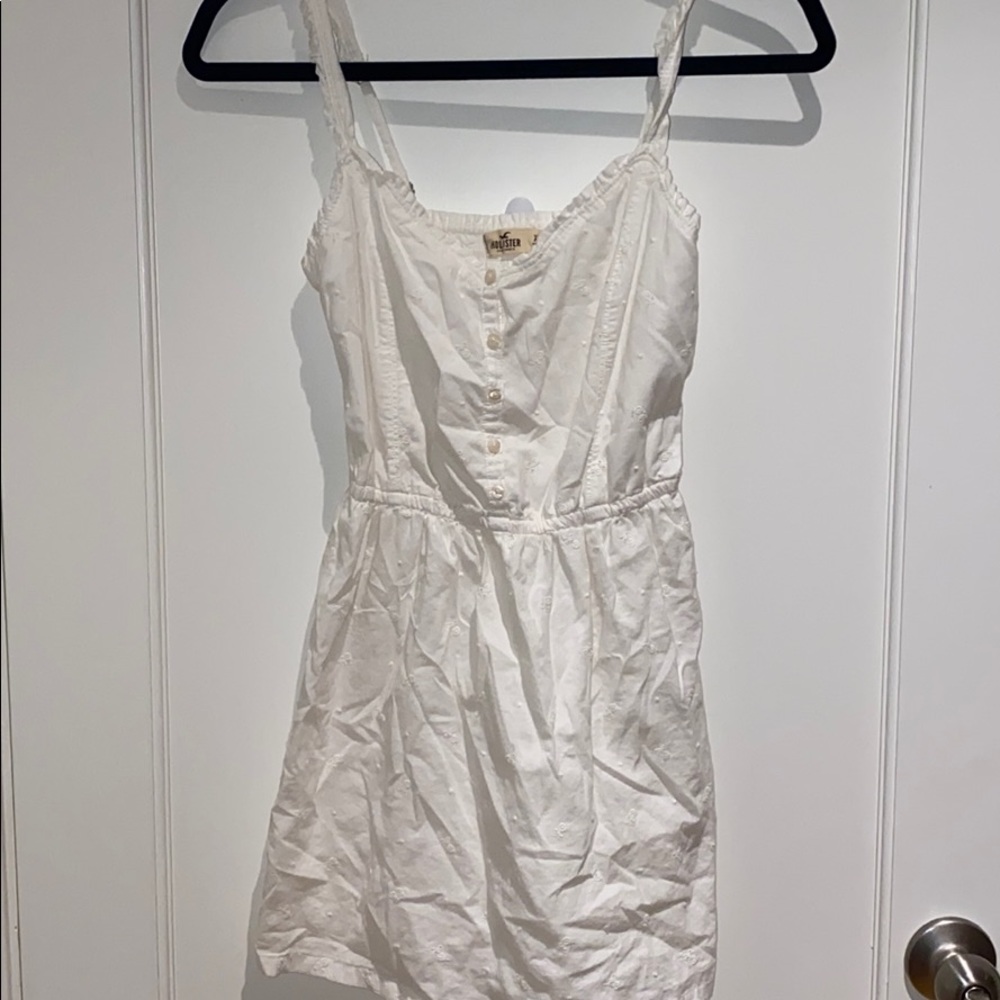 hollister baby doll eyelet mini dress